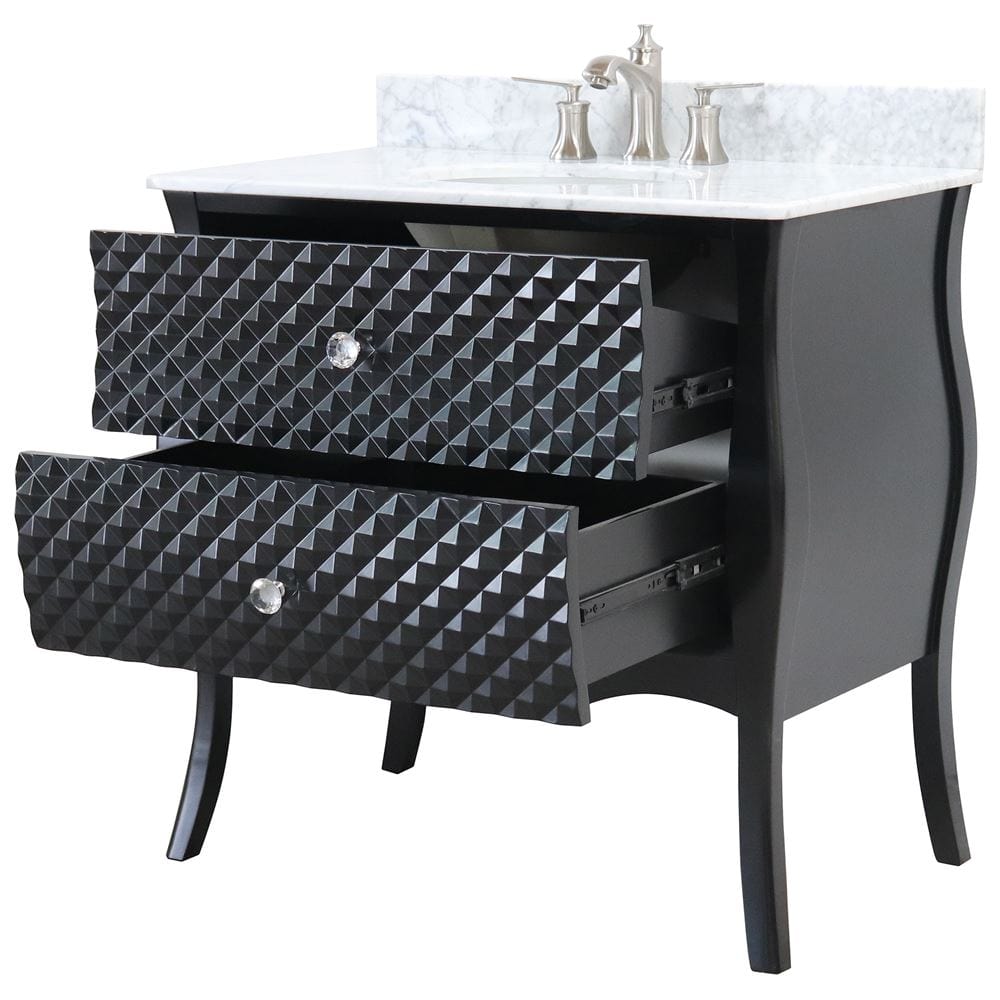 Bellaterra 35.4 in Single Sink Vanity