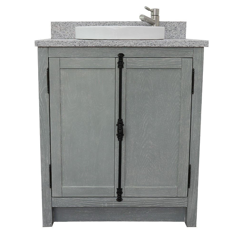 Bellaterra 31" Single Vanity in Gray Ash Finish