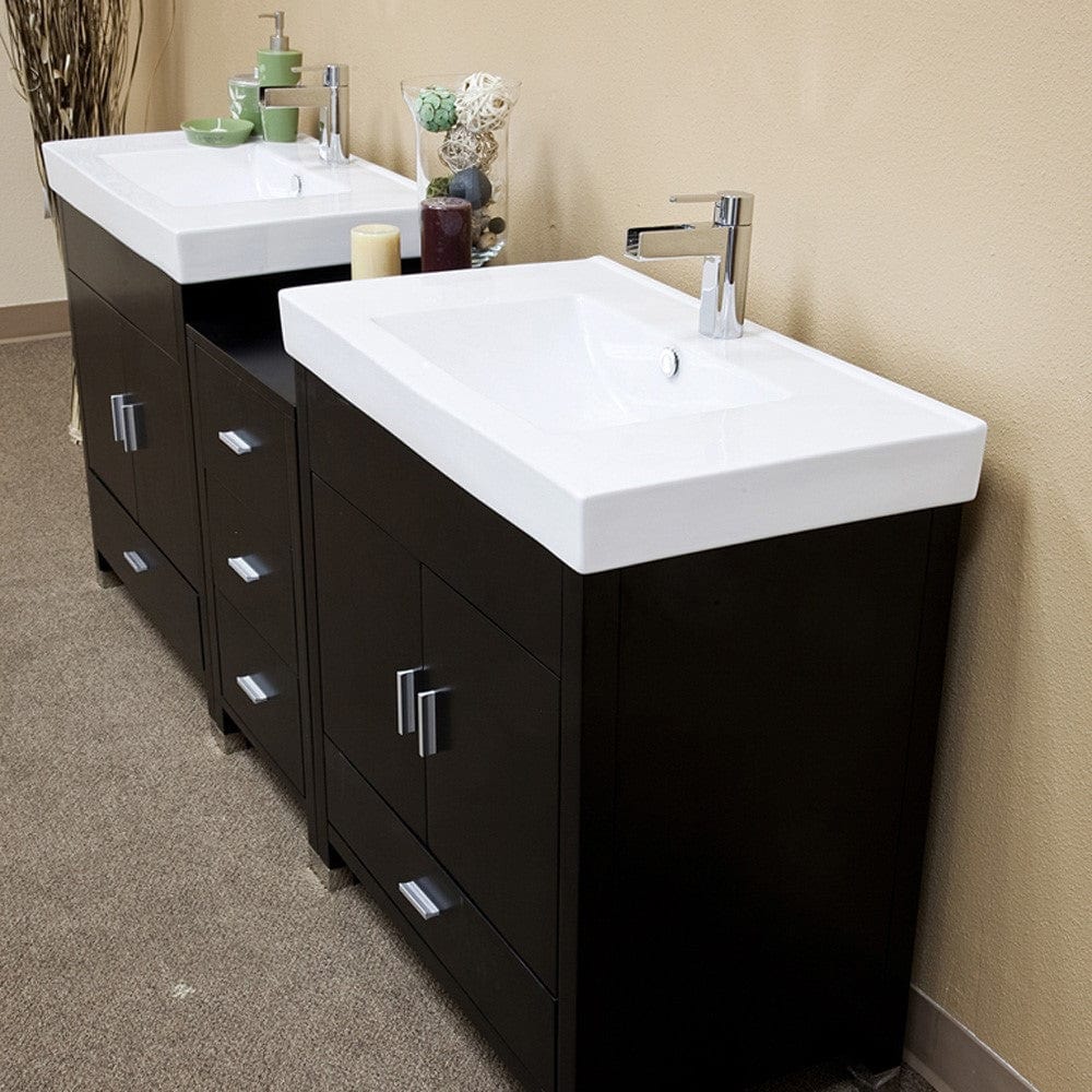 Bellaterra 80.7 in Double Sink 203107-D