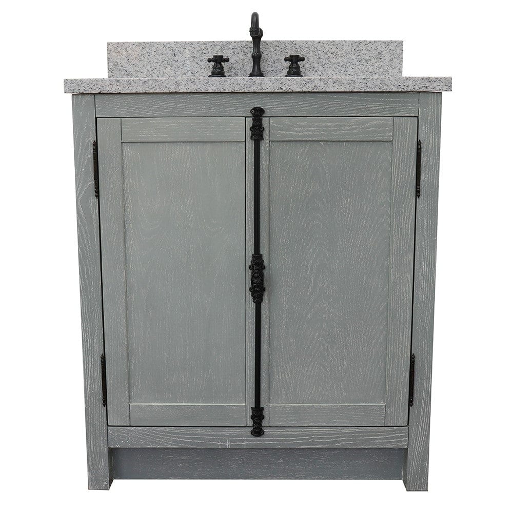 Bellaterra 31" Single Vanity in Gray Ash Finish