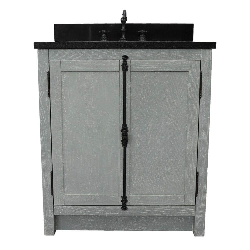 Bellaterra 31" Single Vanity in Gray Ash Finish