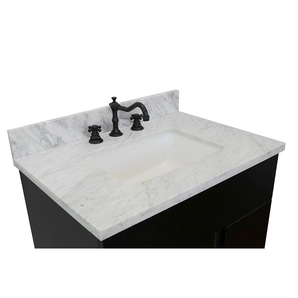 Bellaterra 31" Single Vanity in Silvery Brown Finish