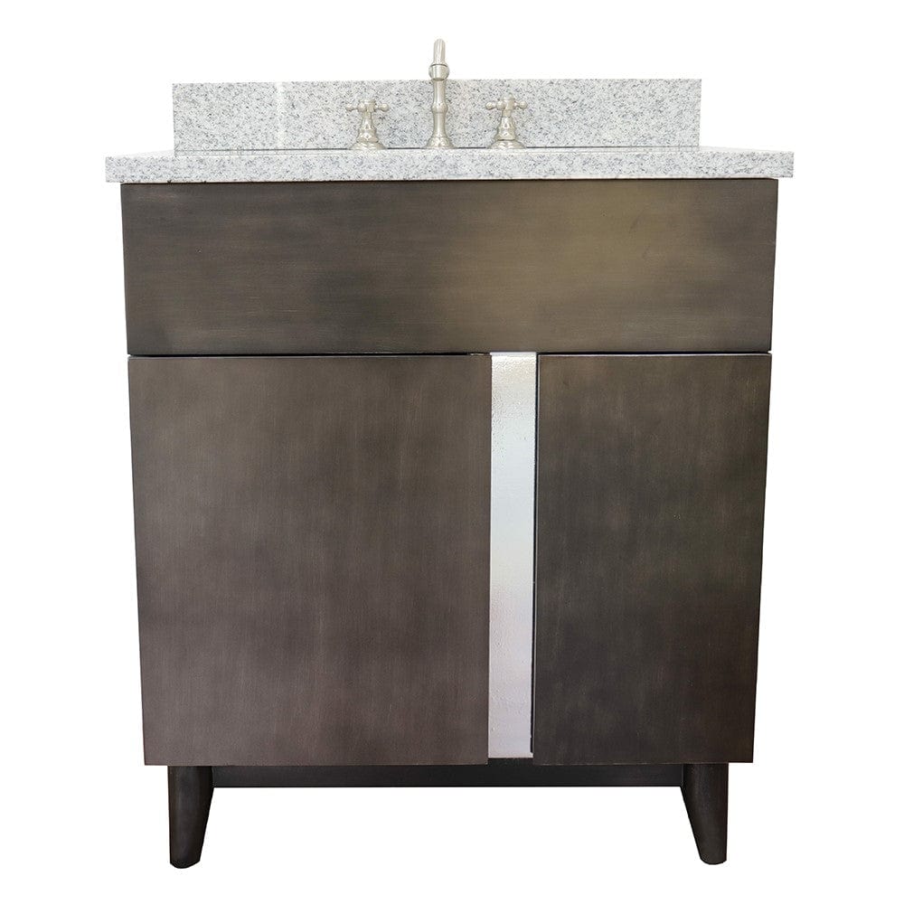 Bellaterra 31" Single Vanity in Silvery Brown Finish