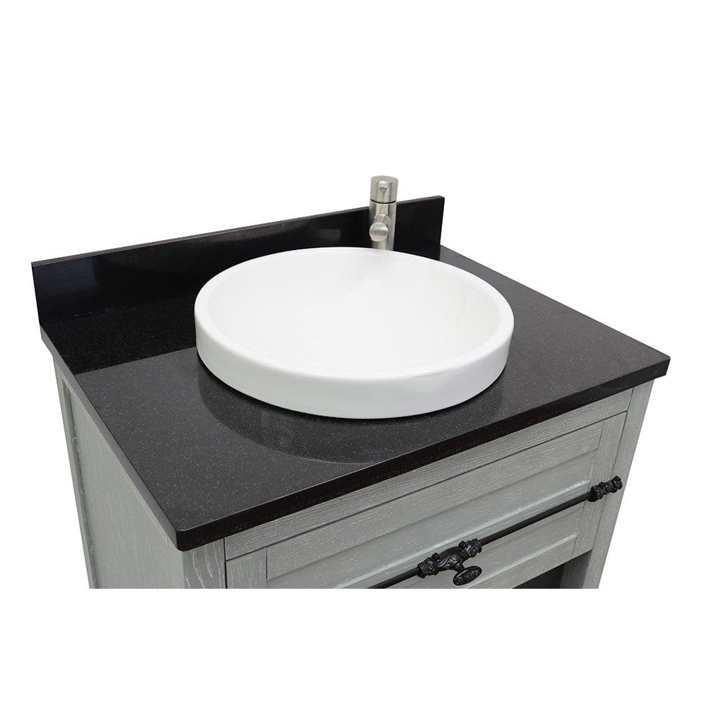 Bellaterra 31" Single Vanity in Gray Ash Finish