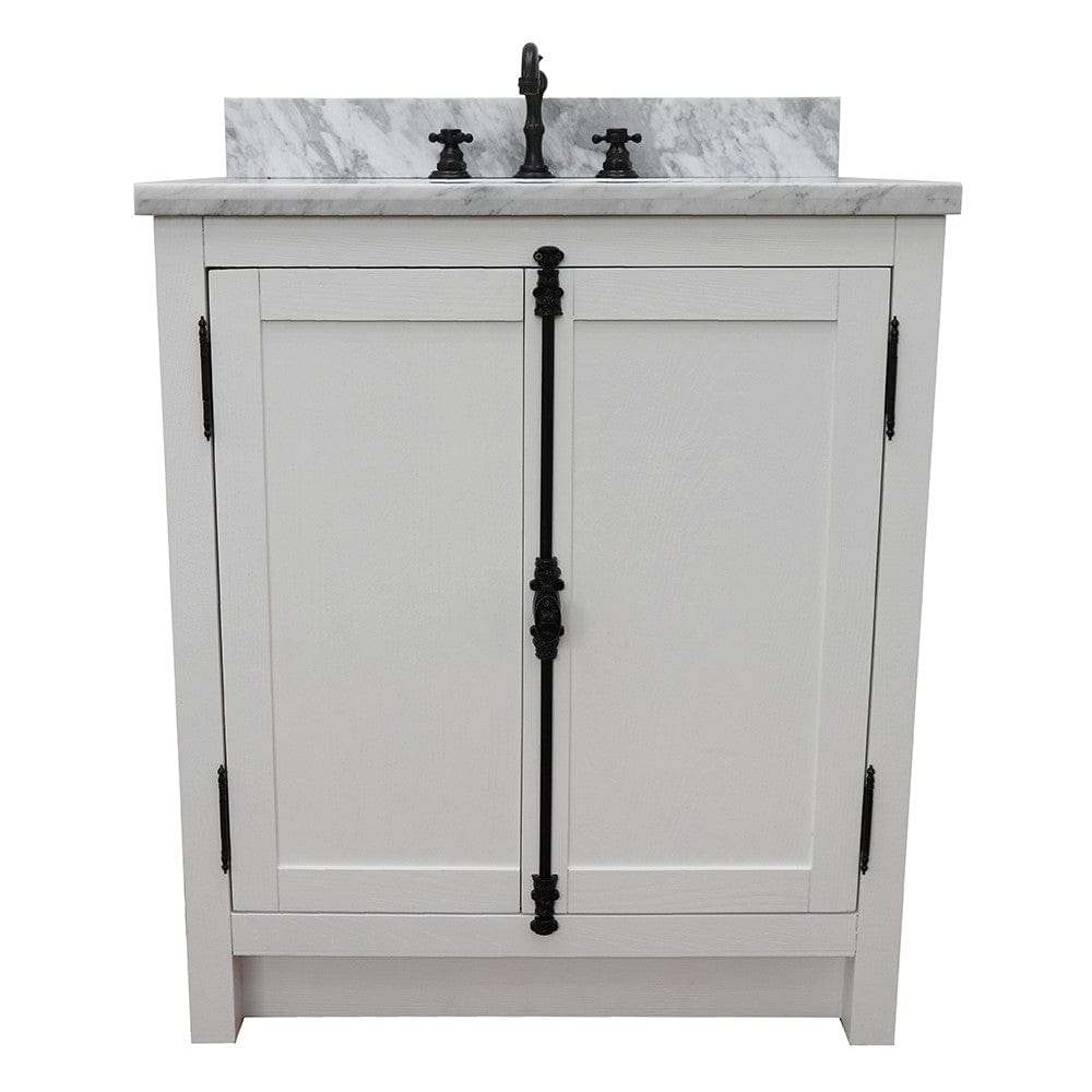 Bellaterra 31" Single Vanity in Glacier Ash Finish