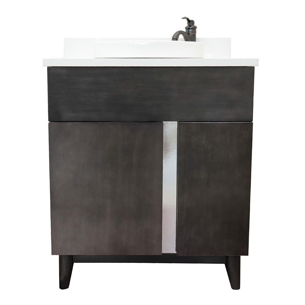 Bellaterra 31" Single Vanity in Silvery Brown Finish