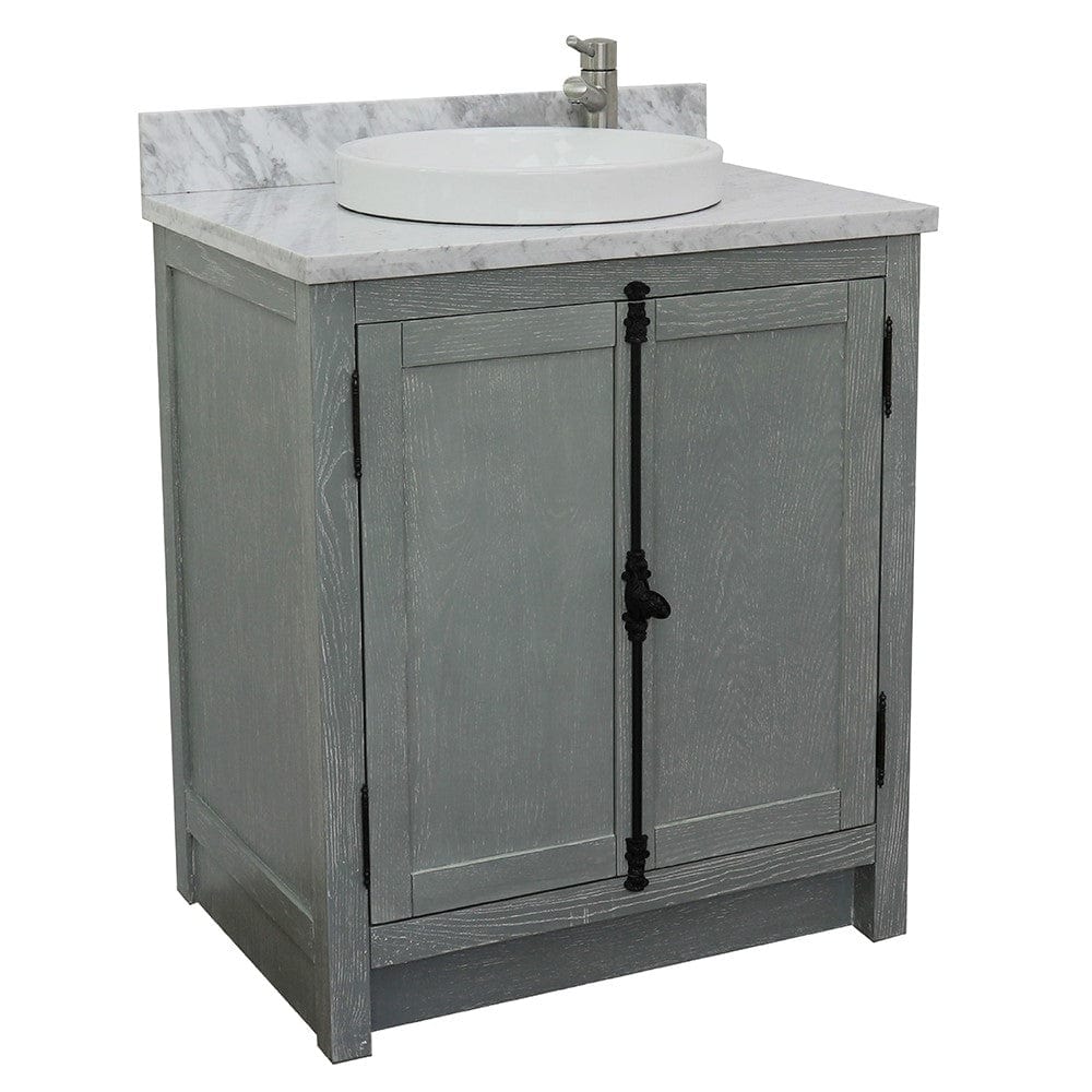 Bellaterra 31" Single Vanity in Gray Ash Finish