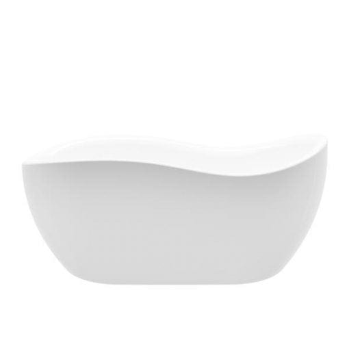 A&E Bath & Shower Axel-NF Freestanding Bathtub – 68-in – White