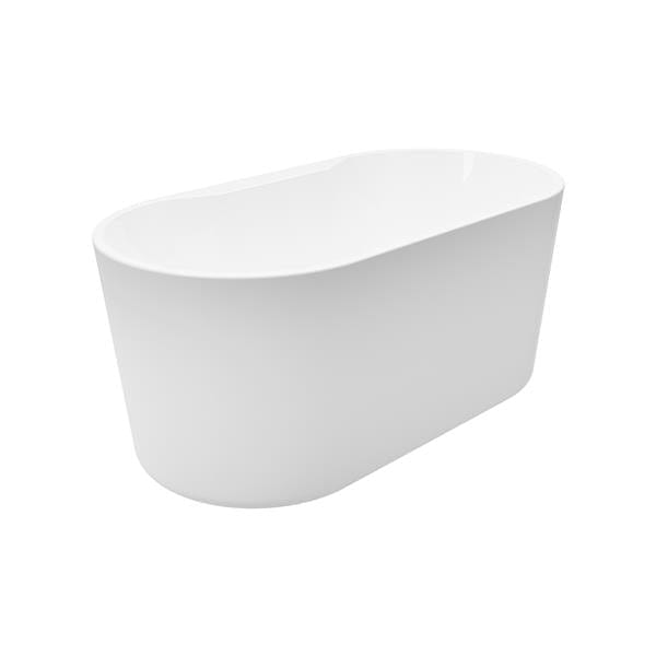 A&E Bath & Shower Retro-NF Freestanding Bathtub – 56-in – White