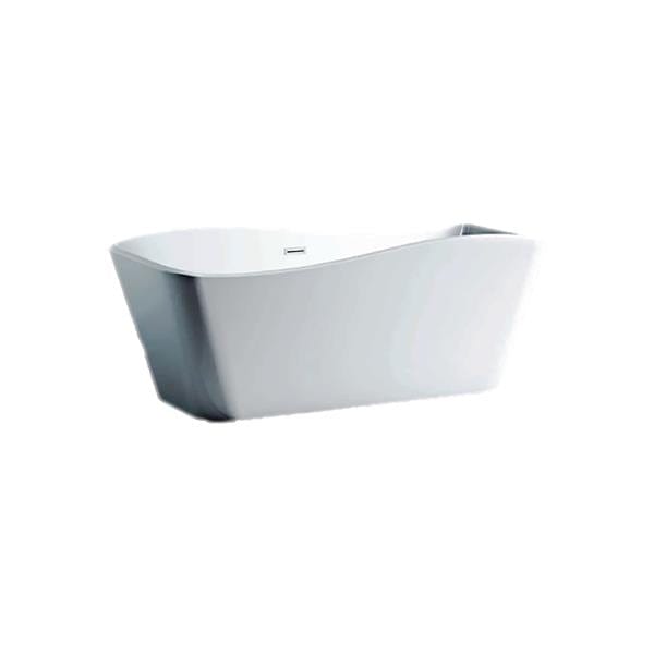 A&E Bath & Shower Omaha Freestanding Bathtub – 67-in – White