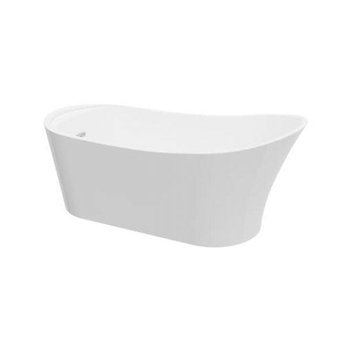 A&E Bath & Shower Paris Freestanding Bathtub – 67-in – White