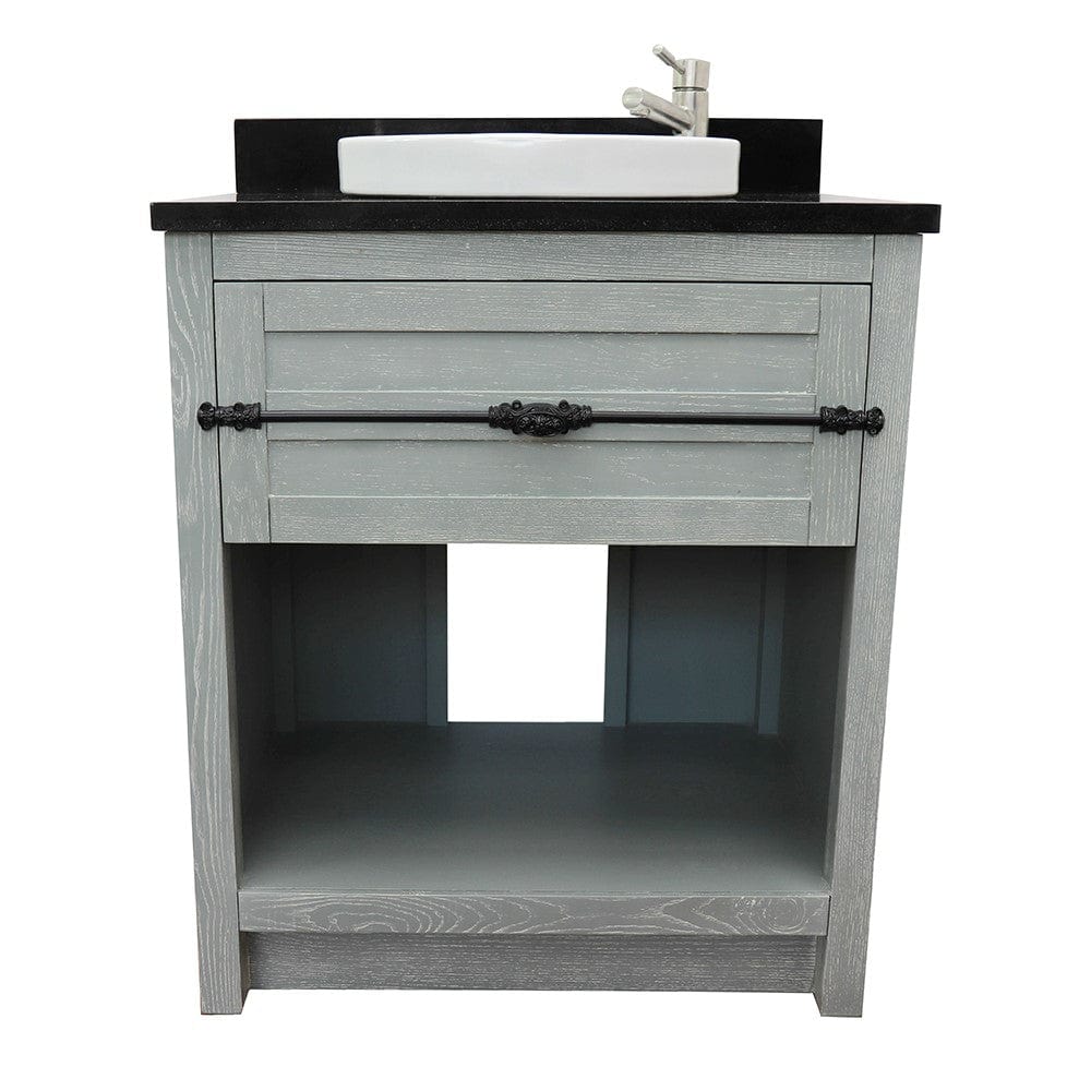 Bellaterra 31" Single Vanity in Gray Ash Finish