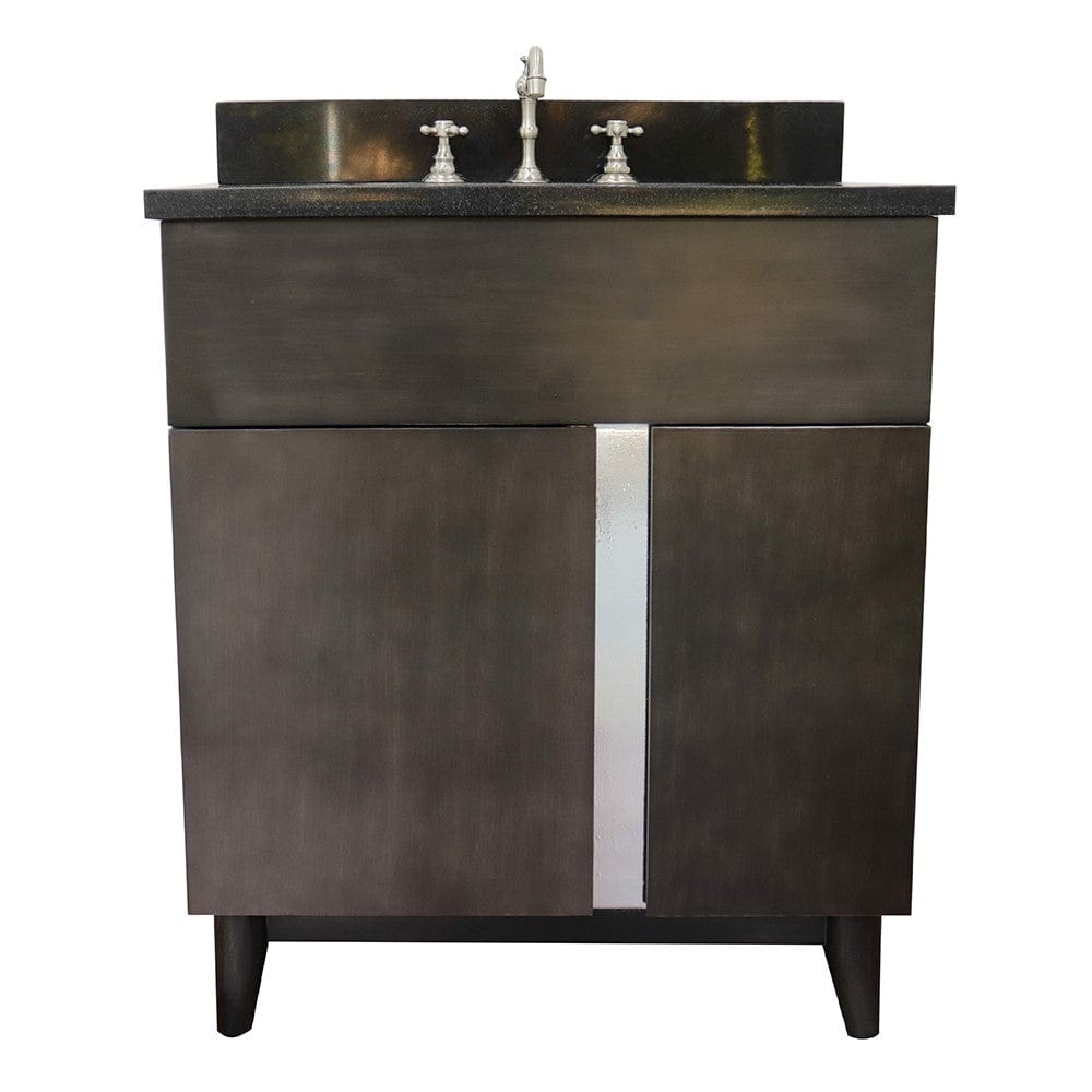 Bellaterra 31" Single Vanity in Silvery Brown Finish