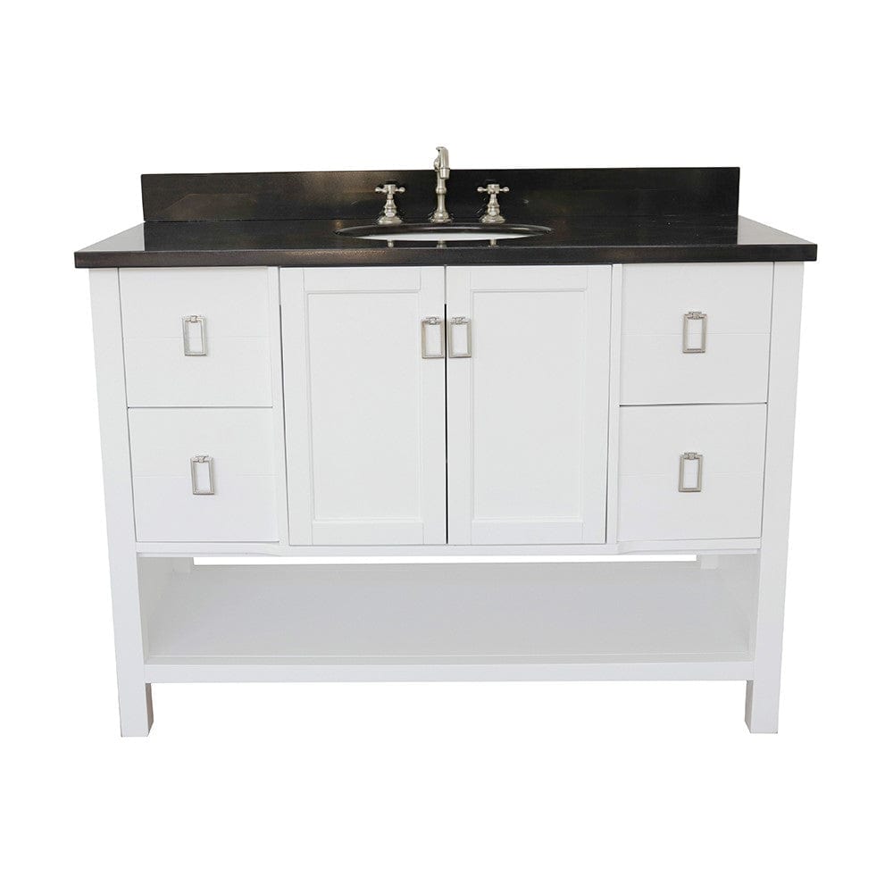 Bellaterra 49" Single Vanity in White Finish