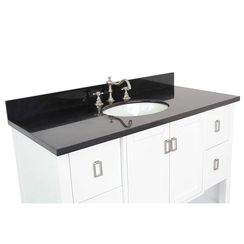 Bellaterra 49" Single Vanity in White Finish