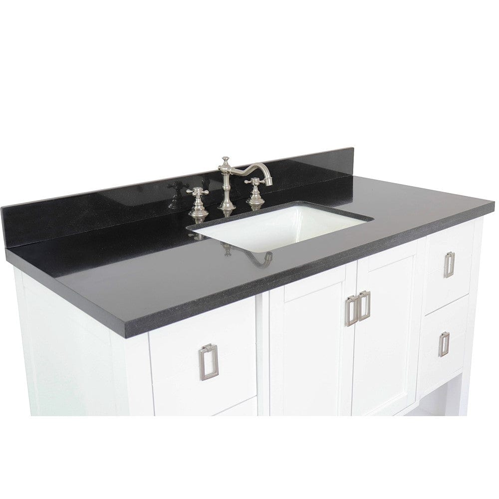 Bellaterra 49" Single Vanity in White Finish