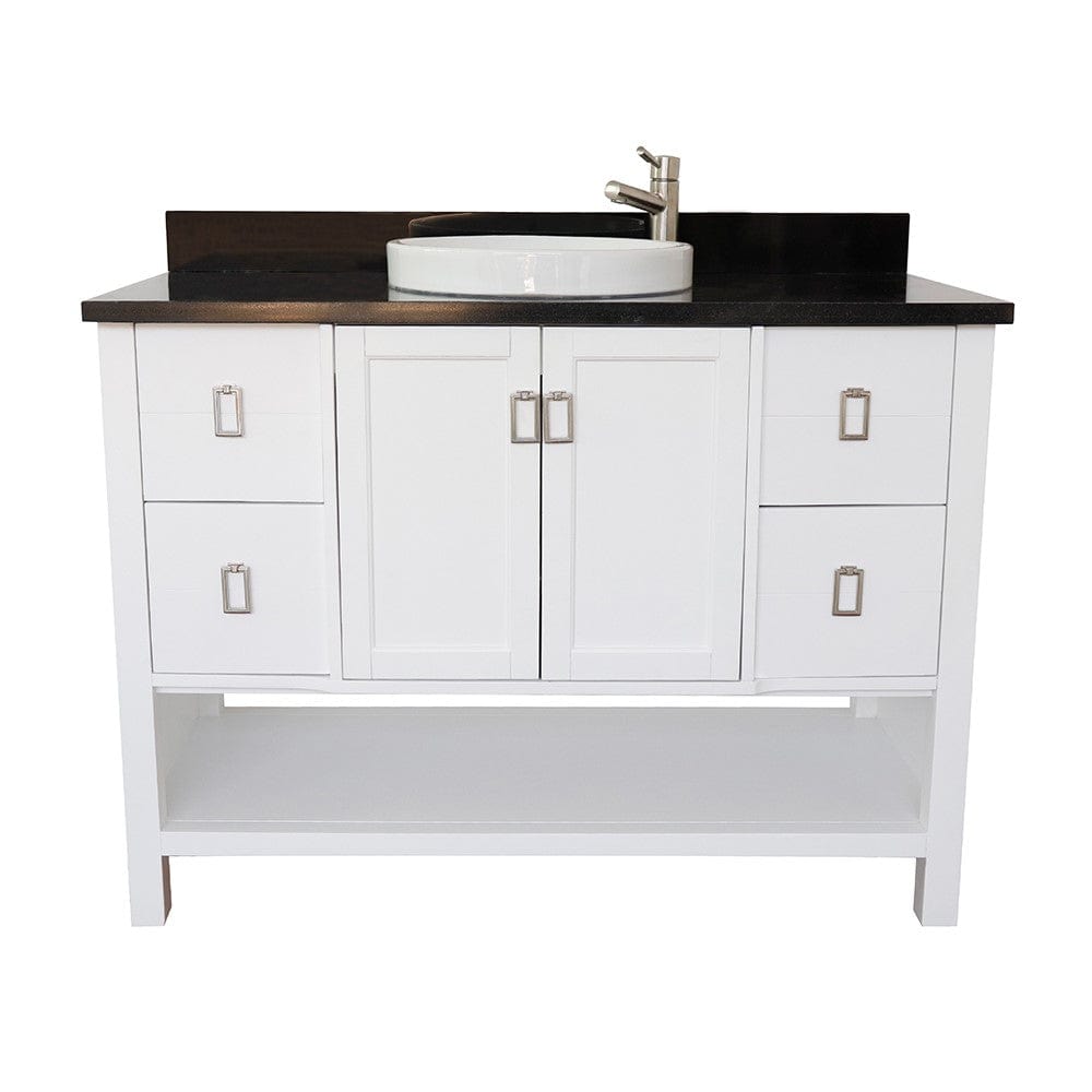 Bellaterra 49" Single Vanity in White Finish