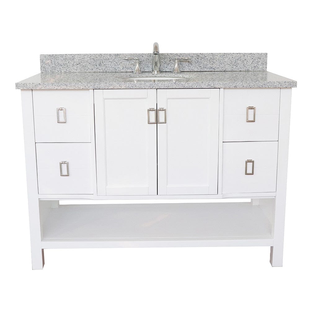 Bellaterra 49" Single Vanity in White Finish