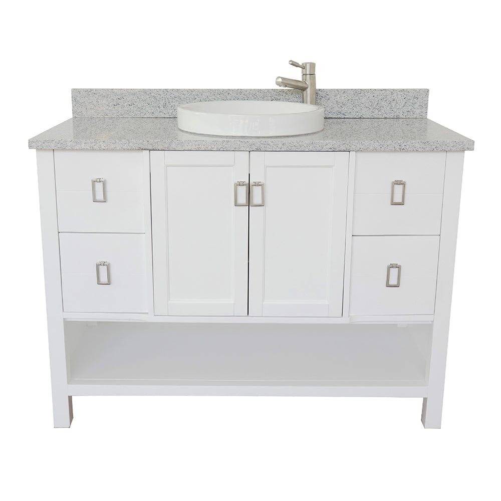 Bellaterra 49" Single Vanity in White Finish