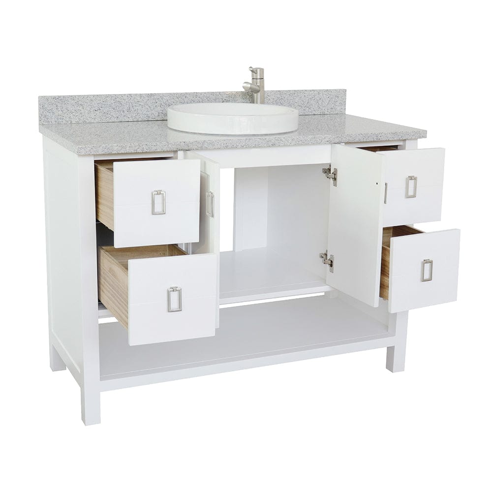 Bellaterra 49" Single Vanity in White Finish