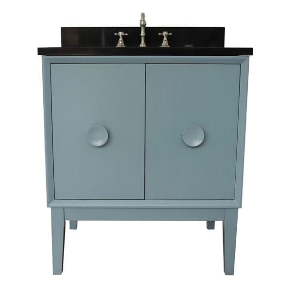 Bellaterra 31" Single Vanity in Aqua Blue Finish