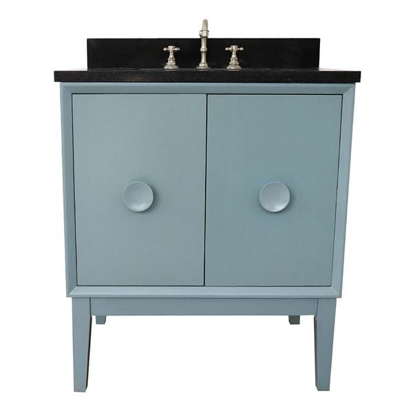 Bellaterra 31" Single Vanity in Aqua Blue Finish