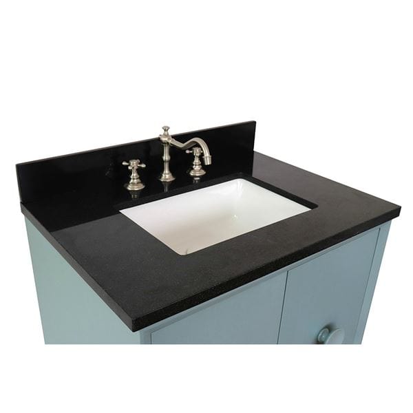 Bellaterra 31" Single Vanity in Aqua Blue Finish