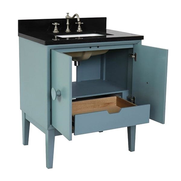 Bellaterra 31" Single Vanity in Aqua Blue Finish