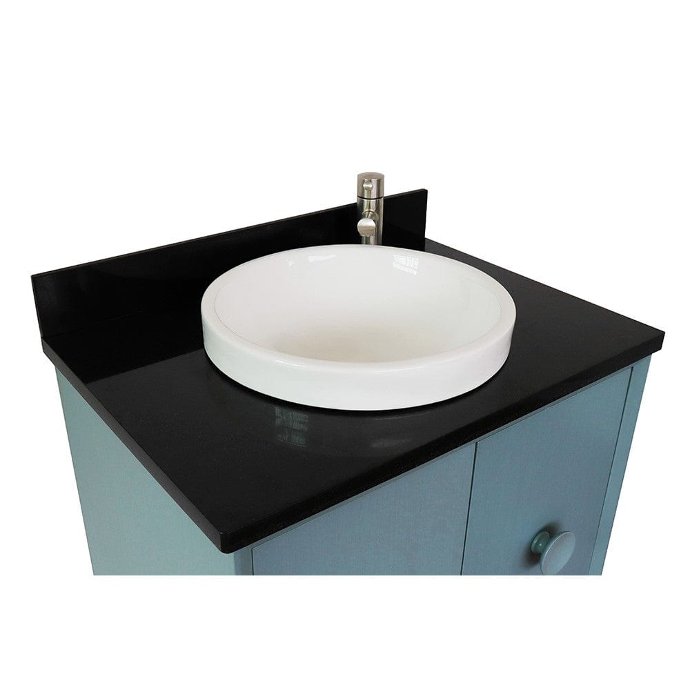 Bellaterra 31" Single Vanity in Aqua Blue Finish