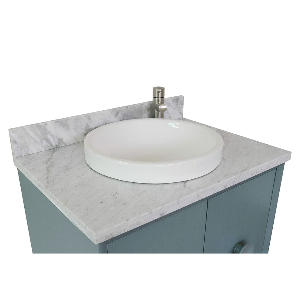 Bellaterra 31" Single Vanity in Aqua Blue Finish