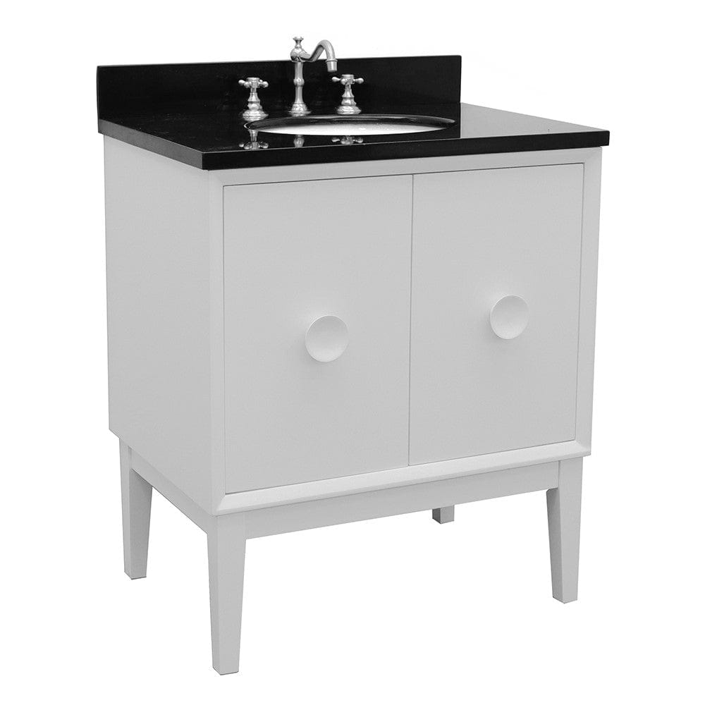 Bellaterra 31" Single Vanity in White Finish