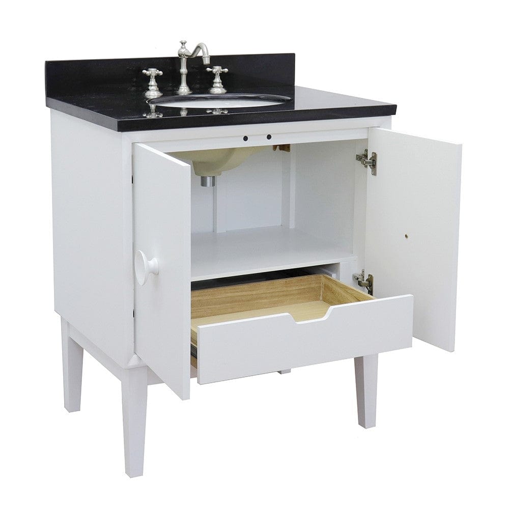 Bellaterra 31" Single Vanity in White Finish