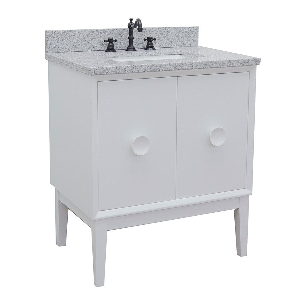 Bellaterra 31" Single Vanity in White Finish