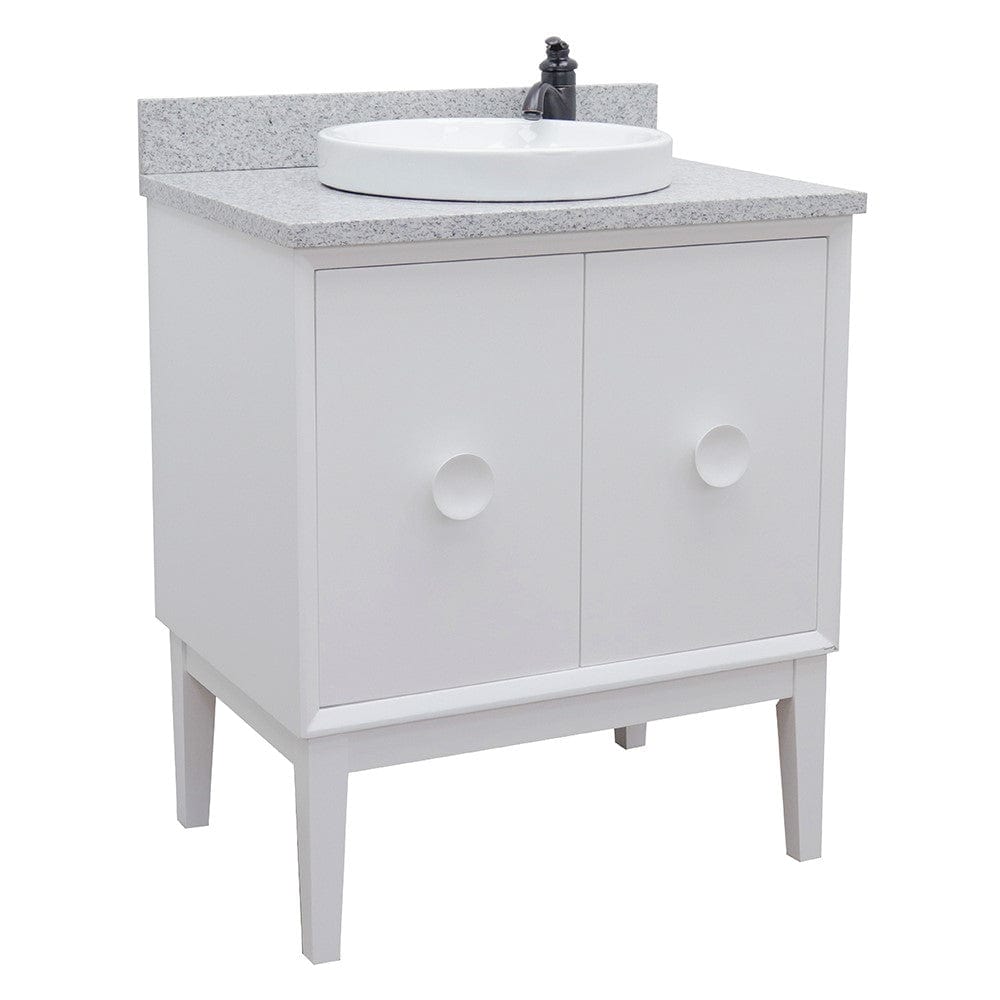 Bellaterra 31" Single Vanity in White Finish