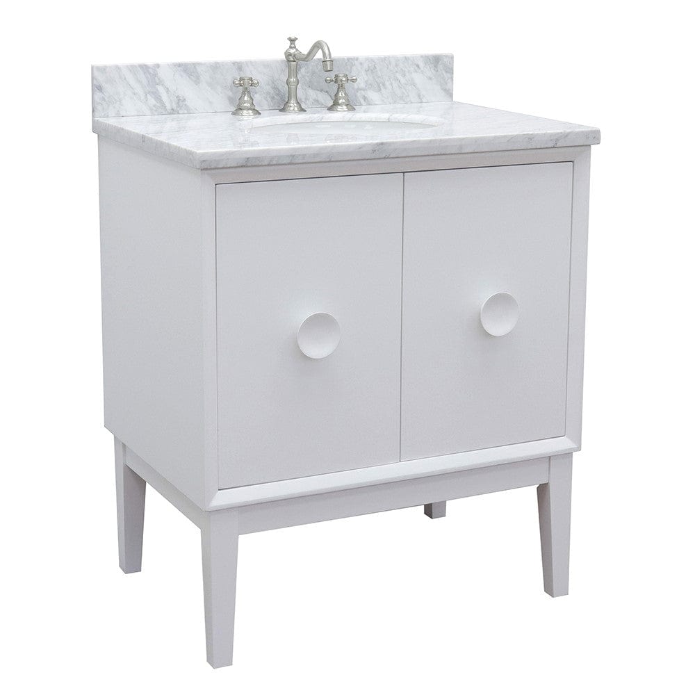 Bellaterra 31" Single Vanity in White Finish