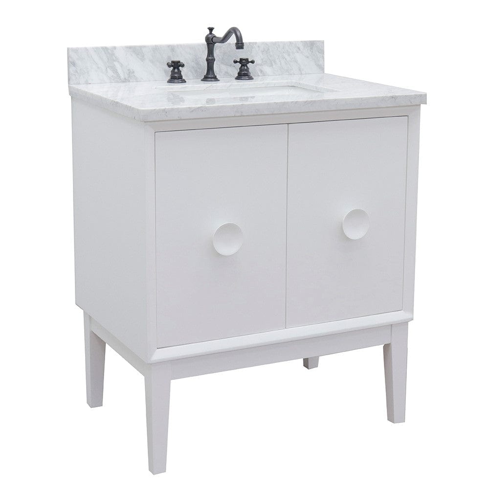 Bellaterra 31" Single Vanity in White Finish