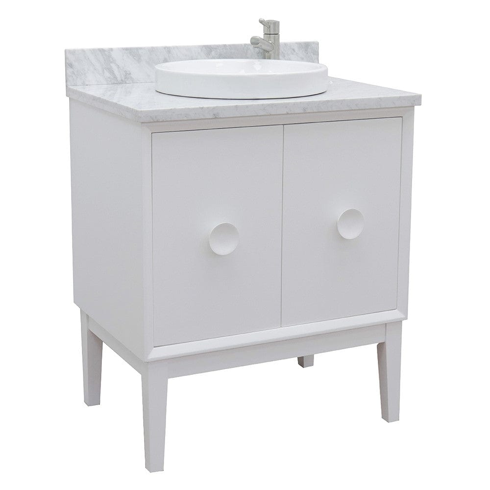 Bellaterra 31" Single Vanity in White Finish