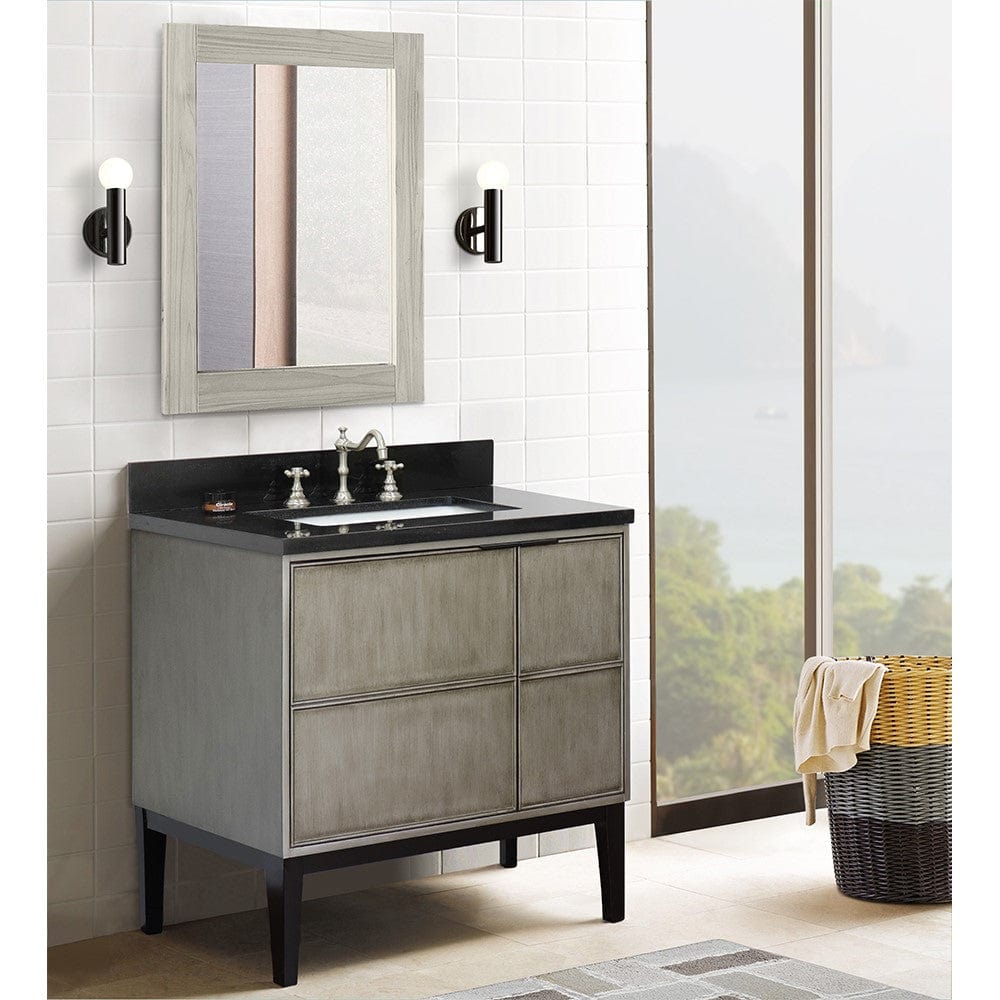 Bellaterra 37" Single Vanity in Linen Brown Finish