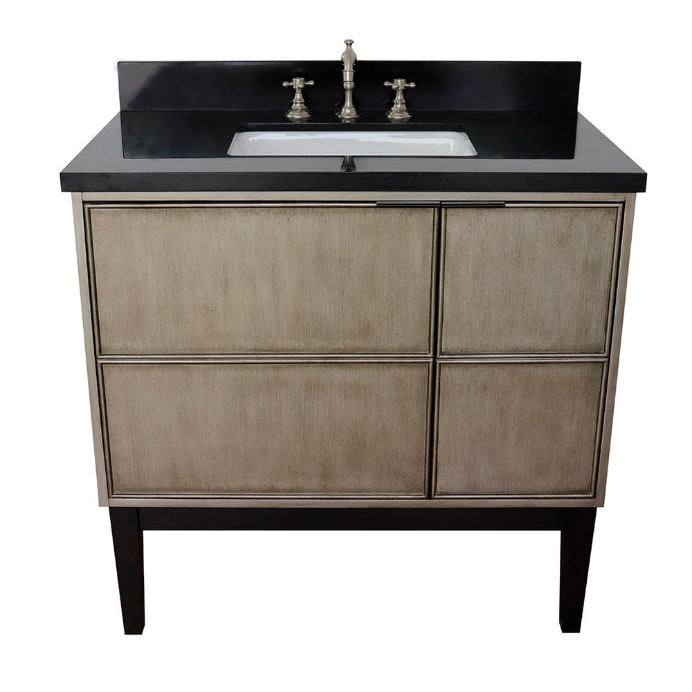 Bellaterra 37" Single Vanity in Linen Brown Finish