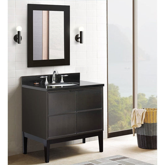 Bellaterra 37" Single Vanity in Cappuccino Finish