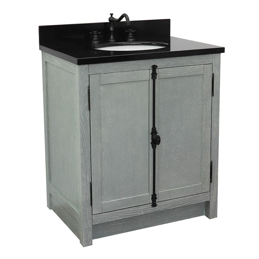 Bellaterra 31" Single Vanity in Gray Ash Finish