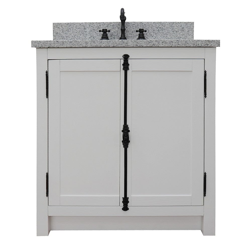 Bellaterra 31" Single Vanity in Glacier Ash Finish