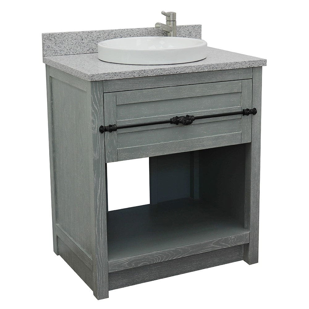 Bellaterra 31" Single Vanity in Gray Ash Finish