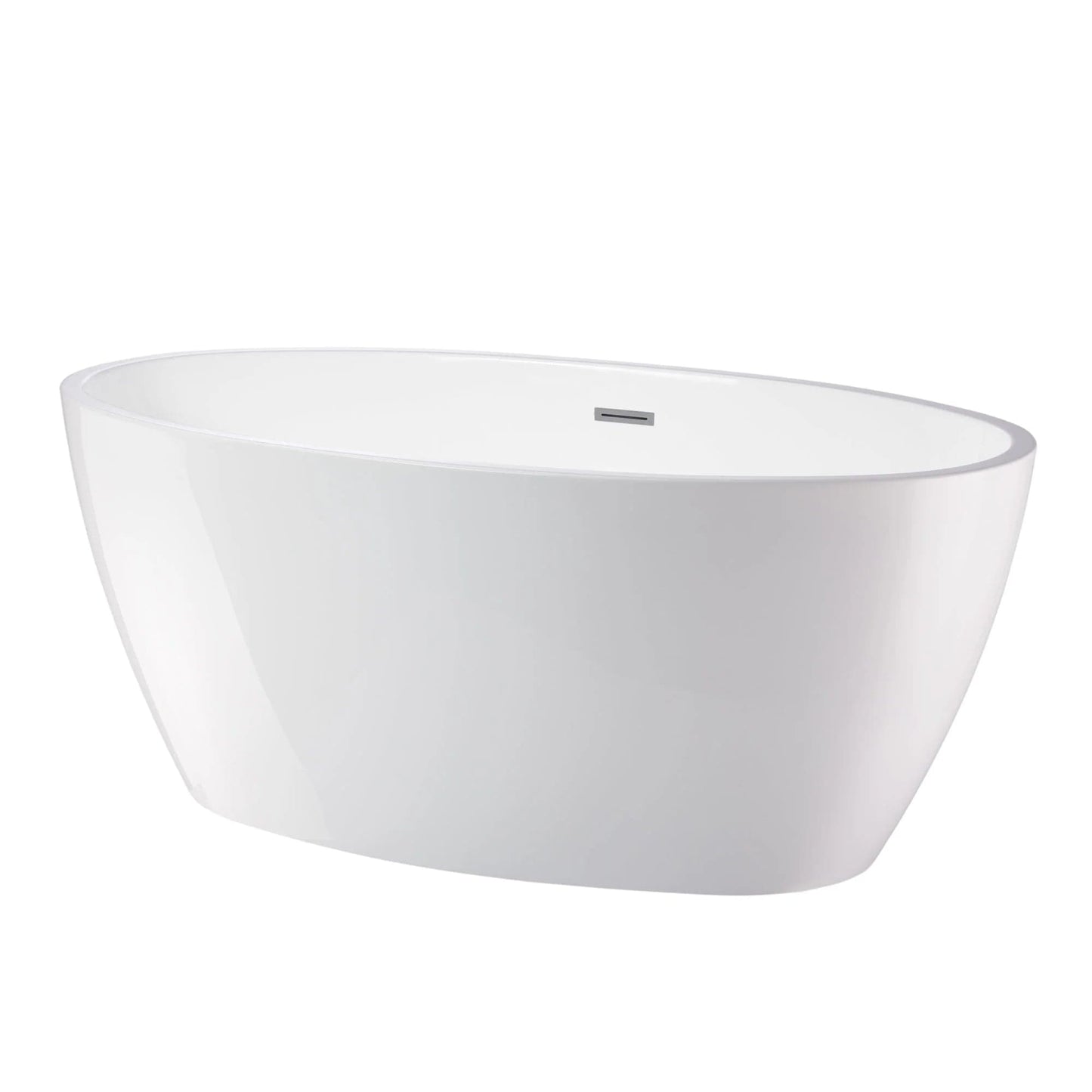 Vanity Art 59" X 32" Freestanding Bathtub