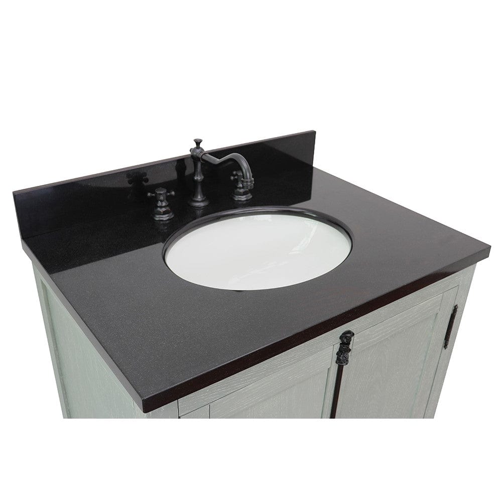 Bellaterra 31" Single Vanity in Gray Ash Finish