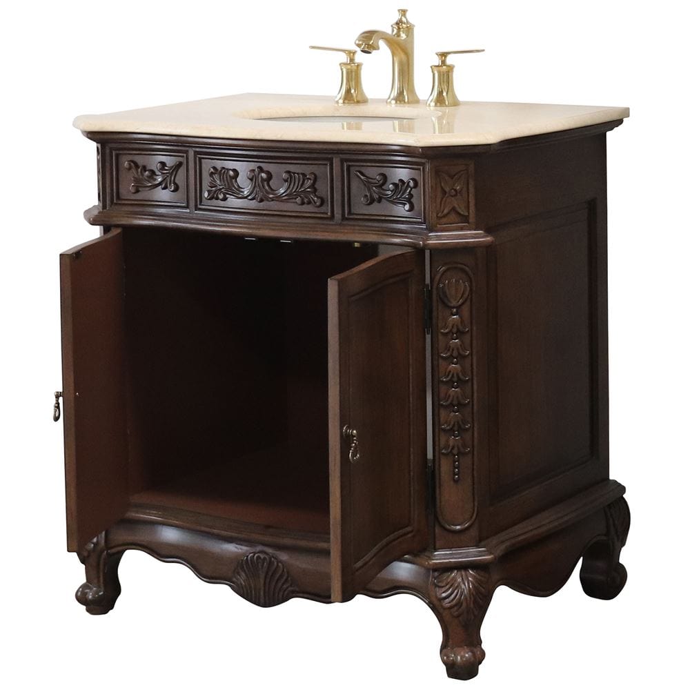 Bellaterra 34.6 in. Single Sink Vanity