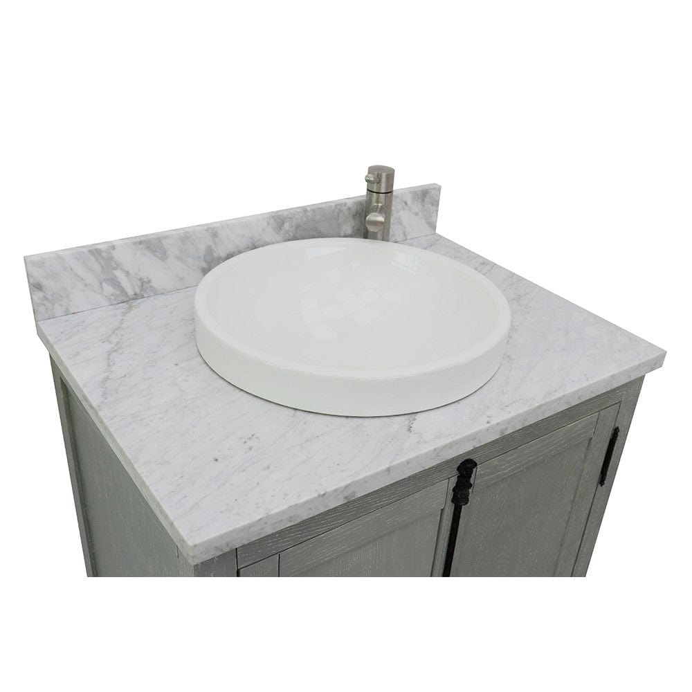 Bellaterra 31" Single Vanity in Gray Ash Finish