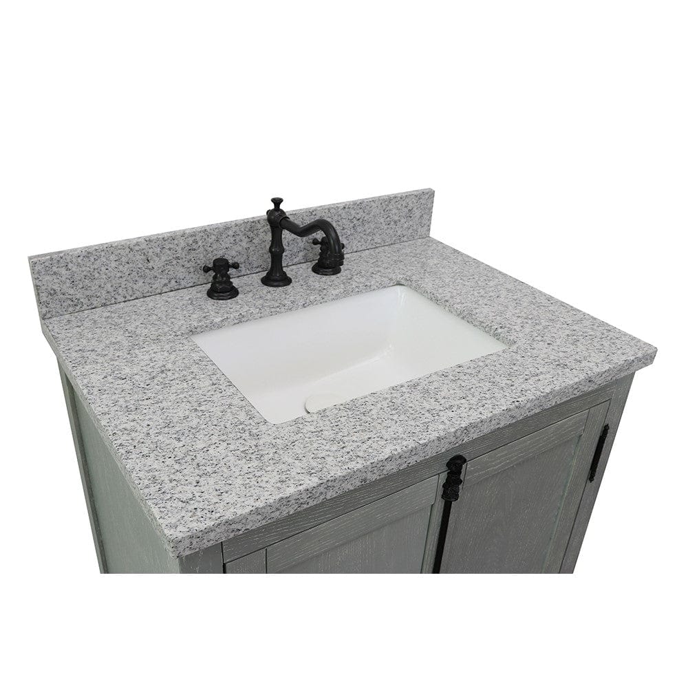 Bellaterra 31" Single Vanity in Gray Ash Finish