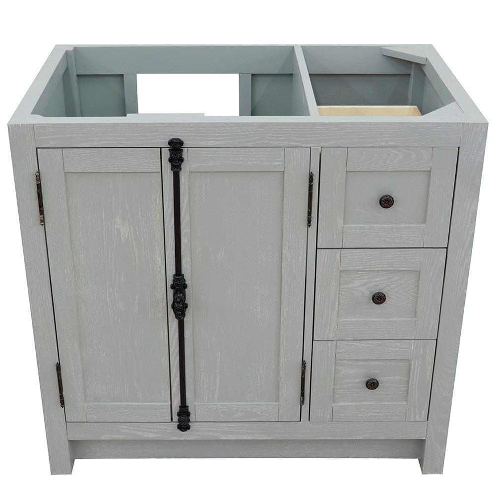 Bellaterra 36" Single Vanity Cabinet Only - Left/Right