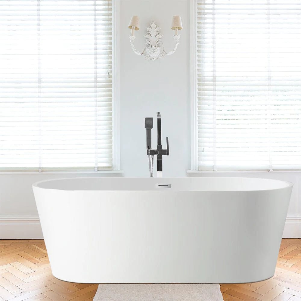 Vanity Art 67" or 59" Freestanding Acrylic Bathtub